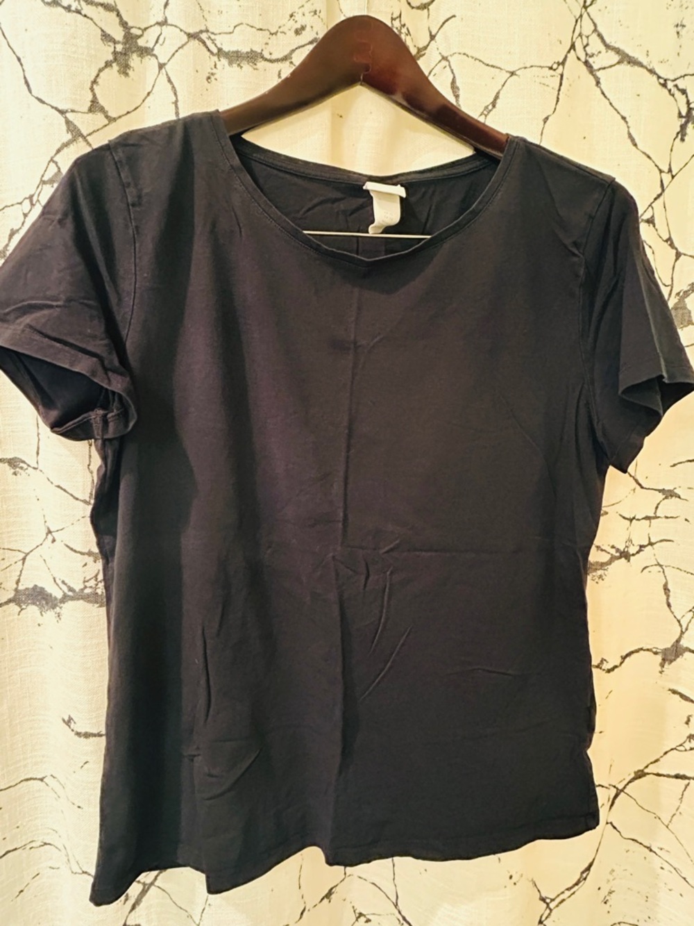H&M Women's Short Sleeve T-Shirt Size XL black